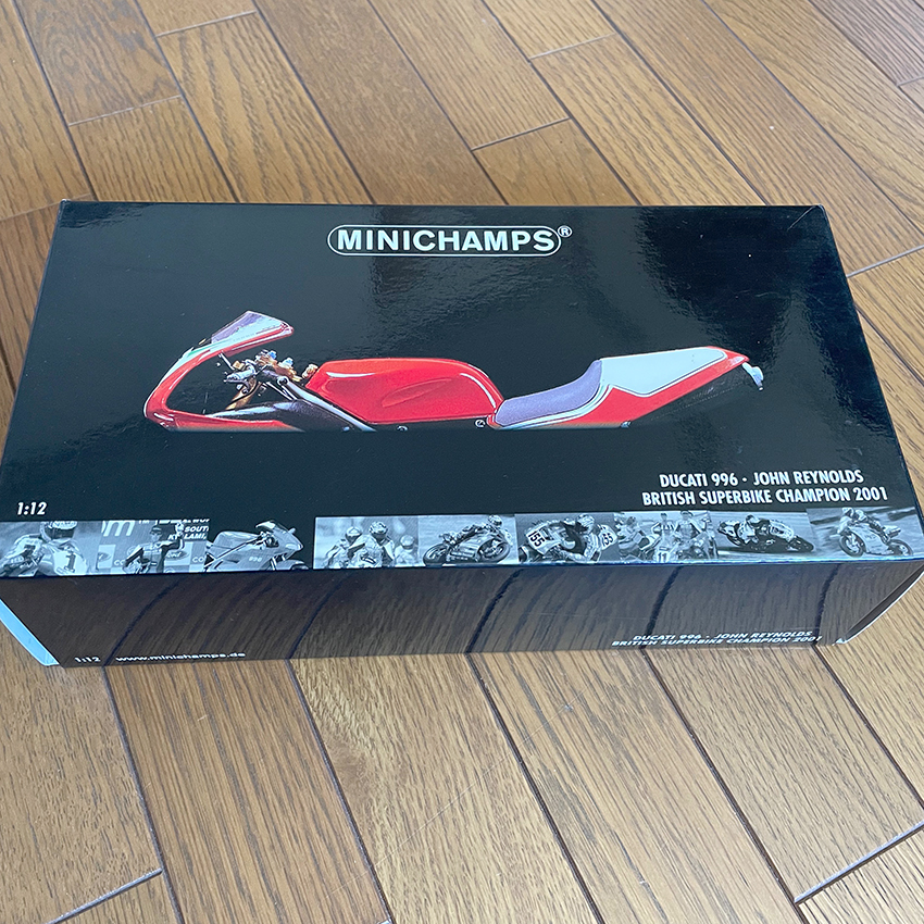 ミニチャンプス 1/12 ドゥカティ996 DUCATI 996 BRITISH ミニチャンプス 1/12 ドゥカティ996 DUCATI 996 BRITISH