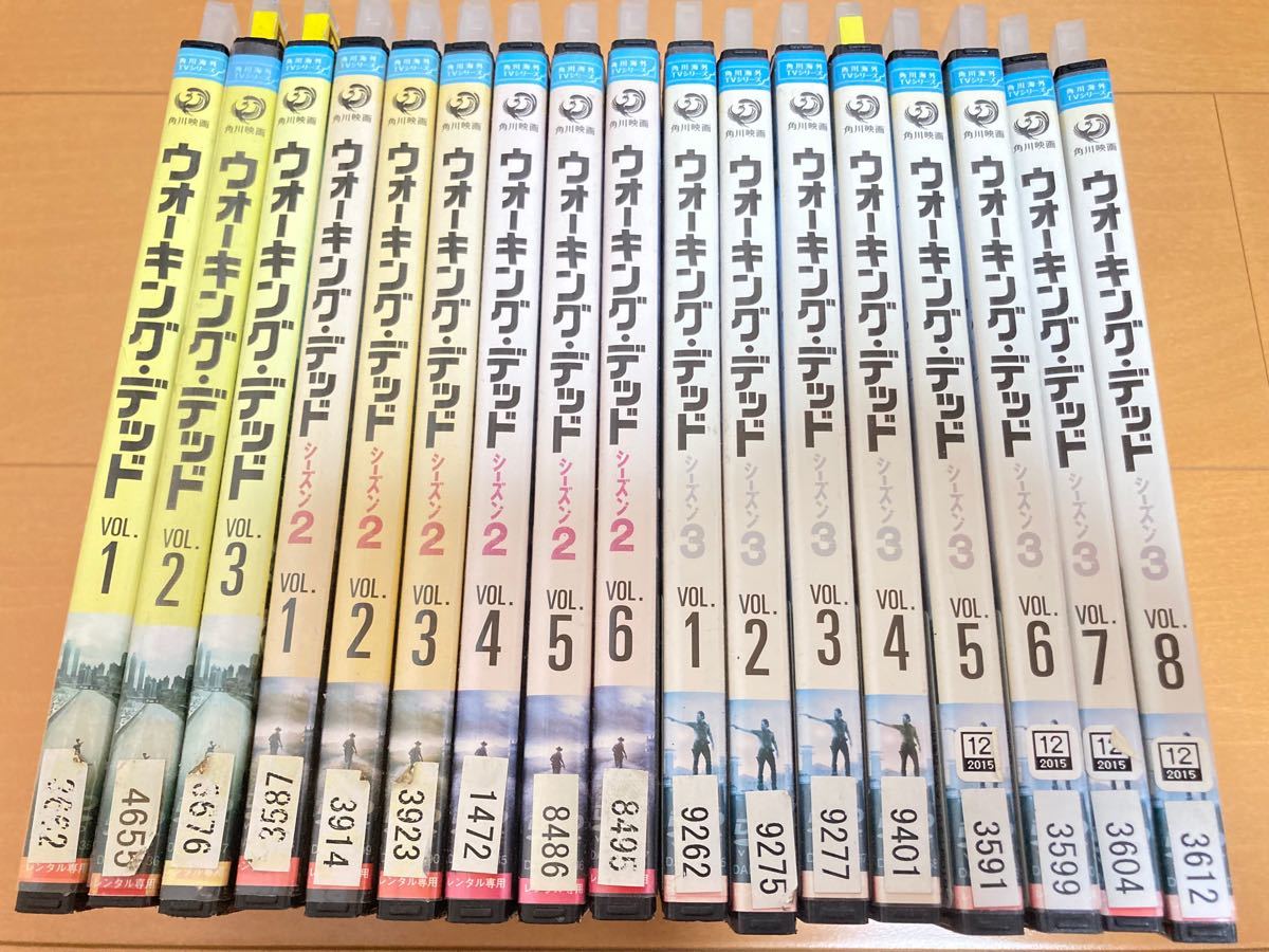 【送料込み】ウォーキングデッド シーズン1～3セット