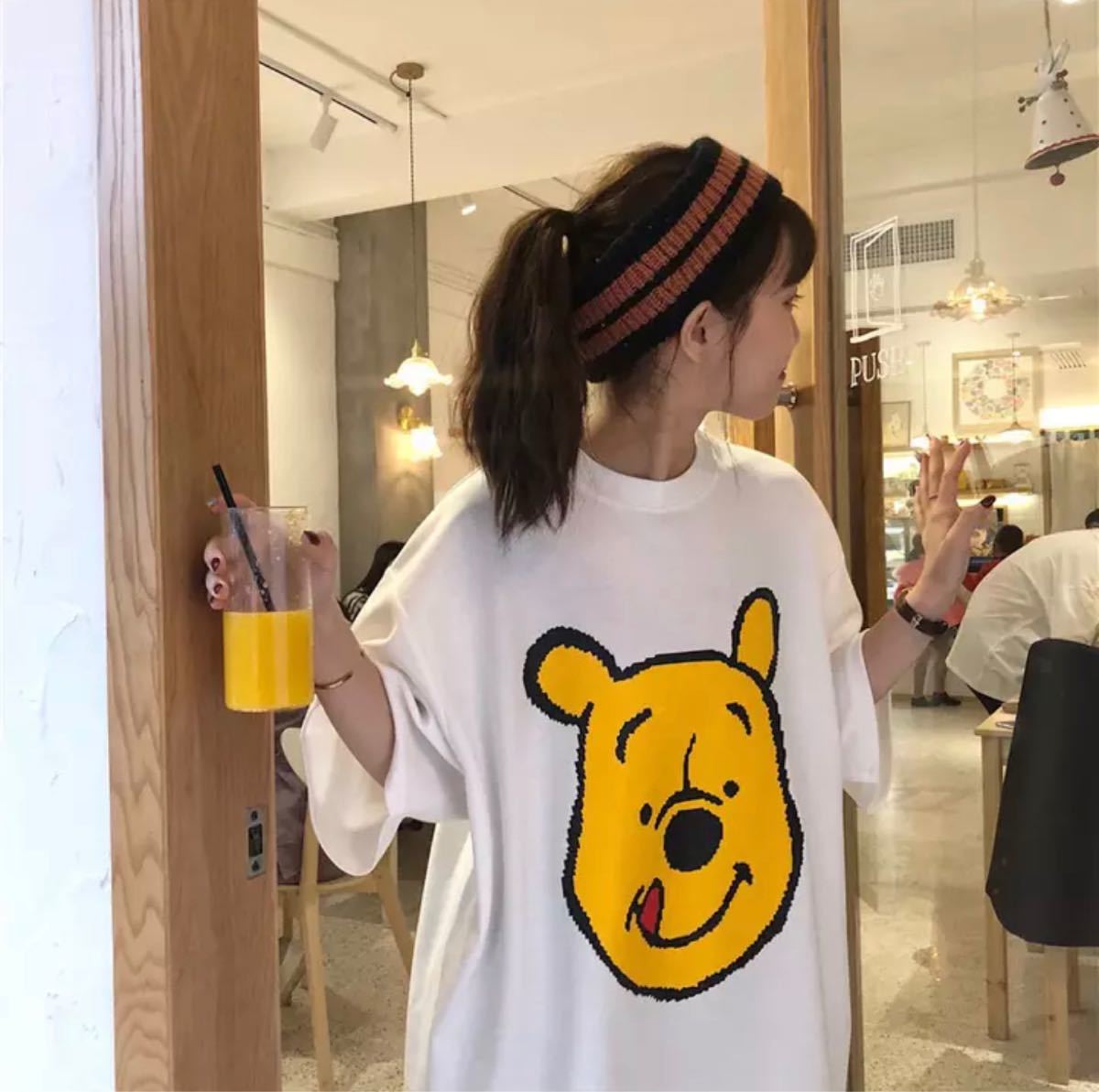 割引を販売 ビッグプー ヴィンテージディズニーTシャツ プーさん