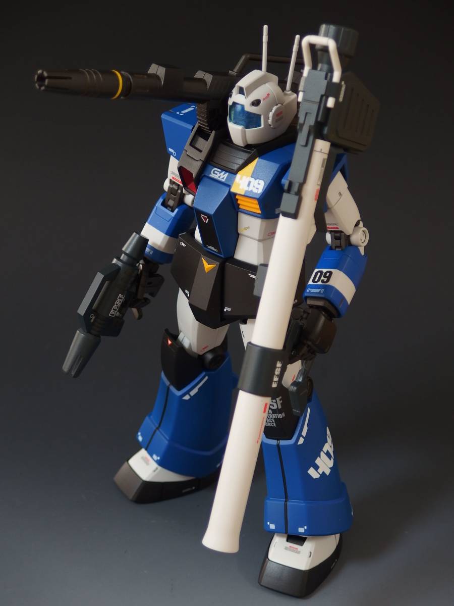 MG ジム・キャノン プレミアムバンダイ 塗装済 完成品 GFF風 1/100