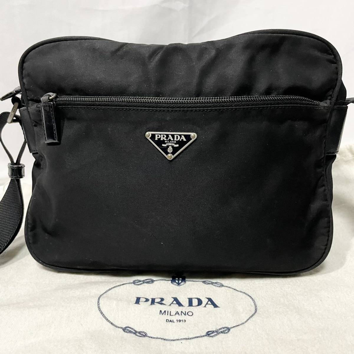 1円○最高級・美品○PRADA プラダ ショルダーバッグ メンズ カメラ