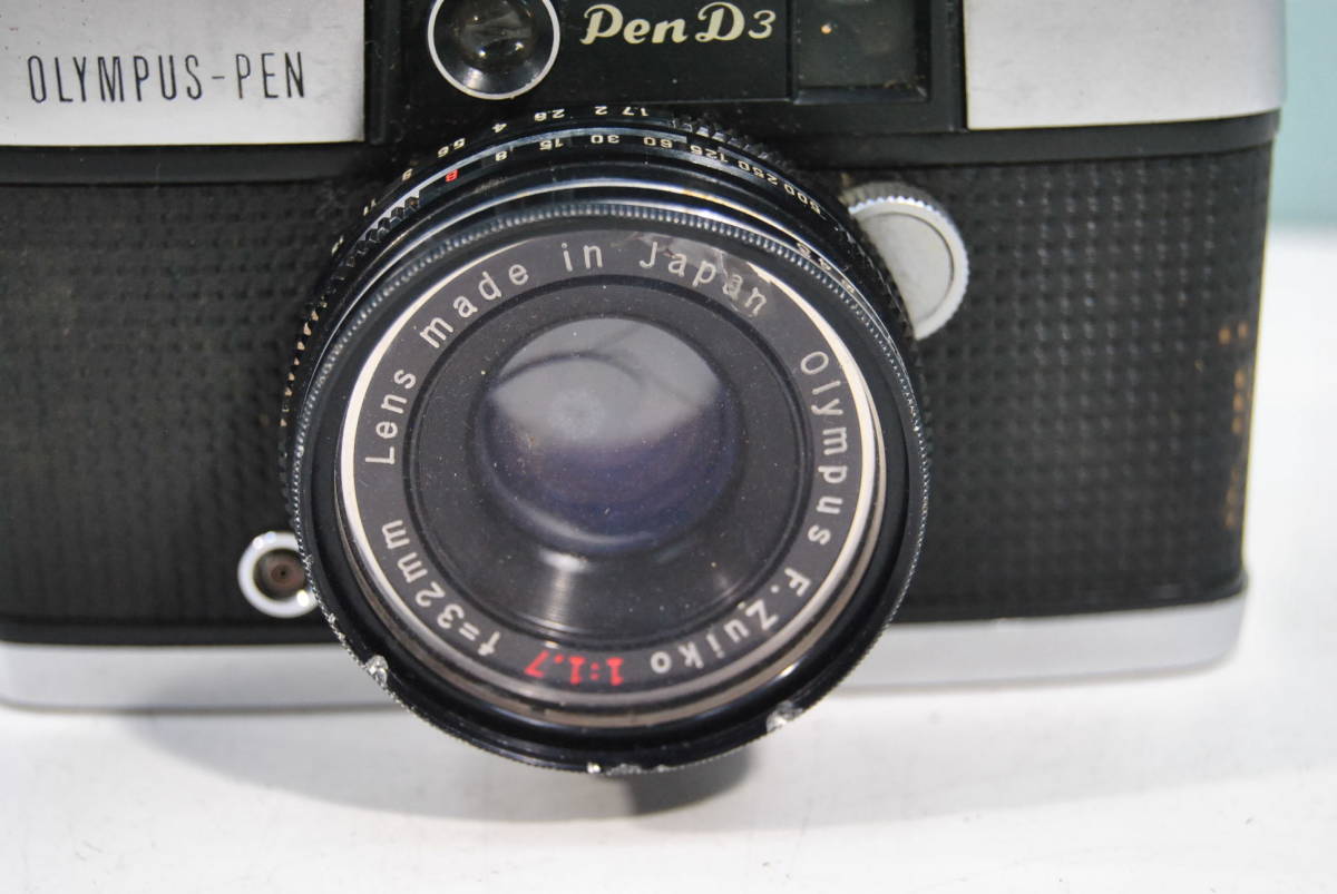 ☆ジャンク OLYMPUS-PEN オリンパス PenD3 PEN-D フィルムカメラ ※動作未確認 （管理：4249）の画像2