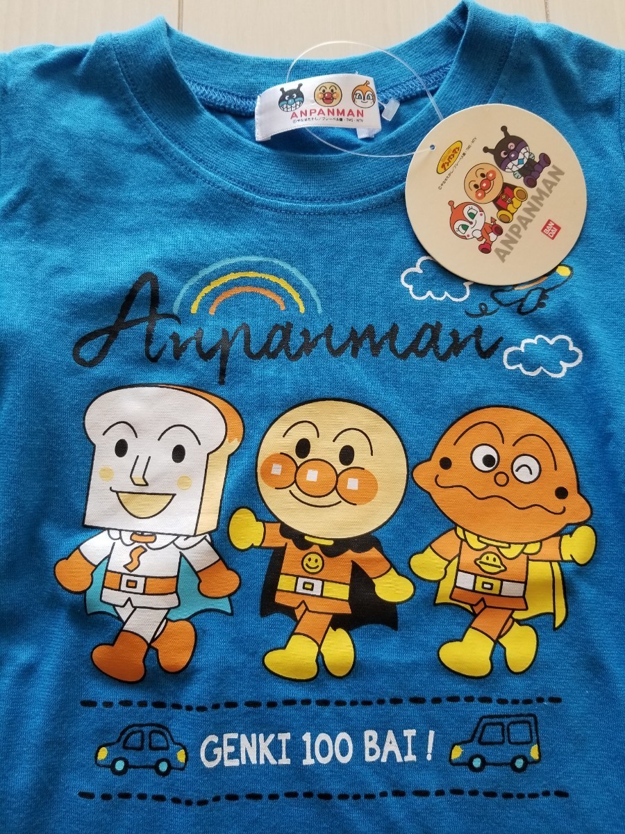 新品 アンパンマンの半袖Tシャツ2枚セット サイズ 100|PayPayフリマ