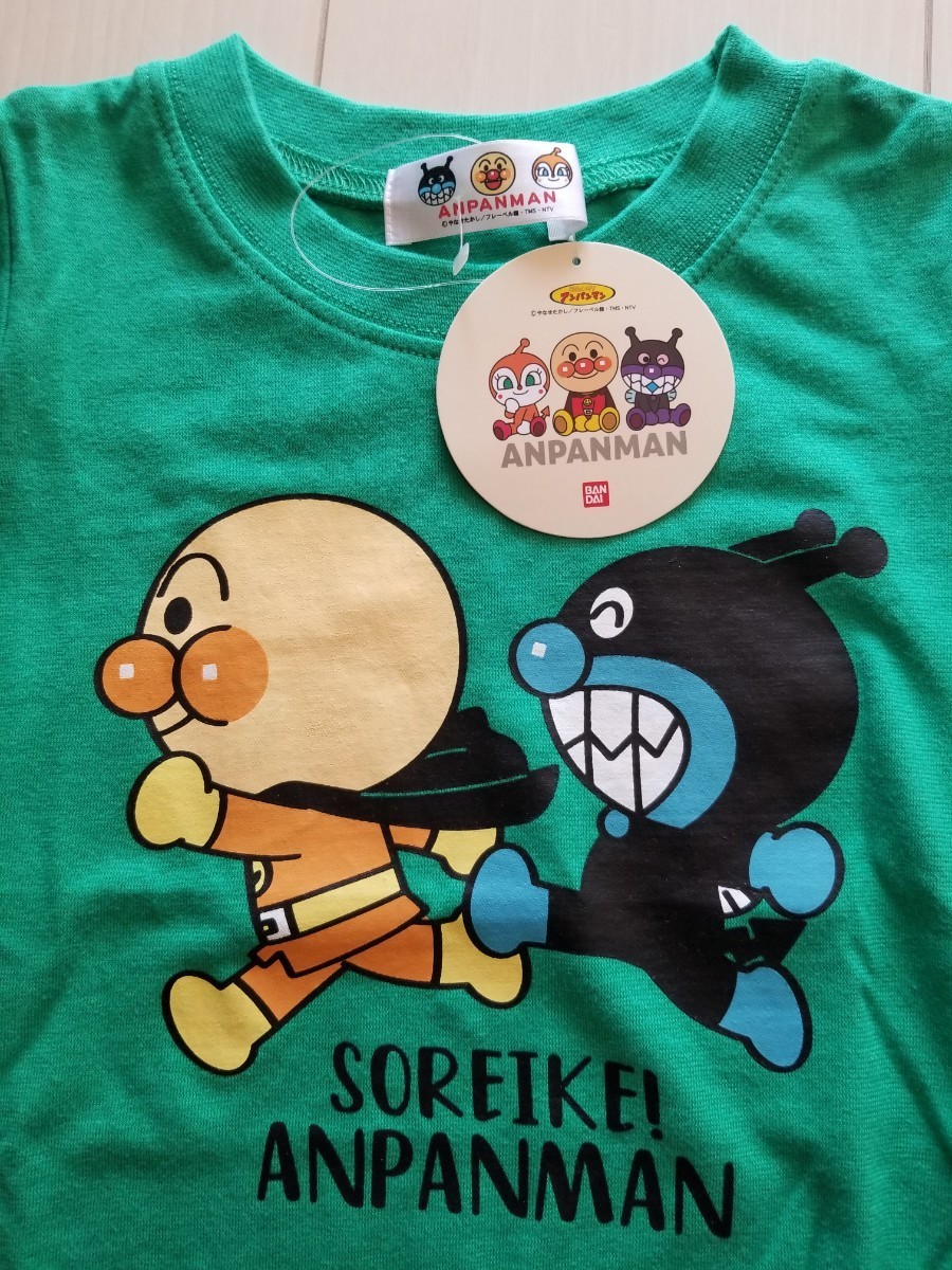 新品 アンパンマンの半袖Tシャツ2枚セット サイズ 100|PayPayフリマ