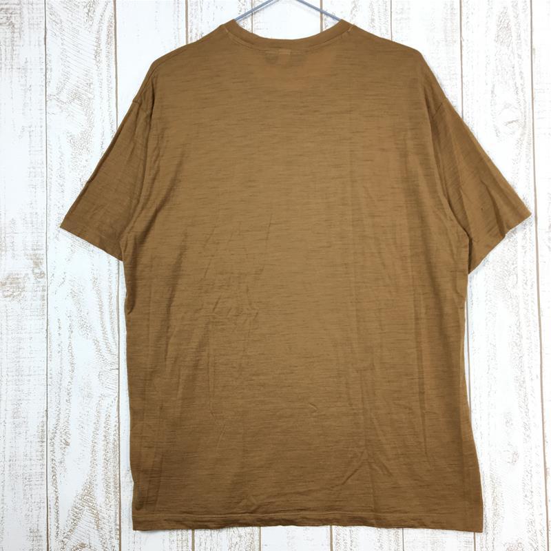魅力の M MENs アイスブレーカー メリ CREWE POCKET SS DYED NATURE