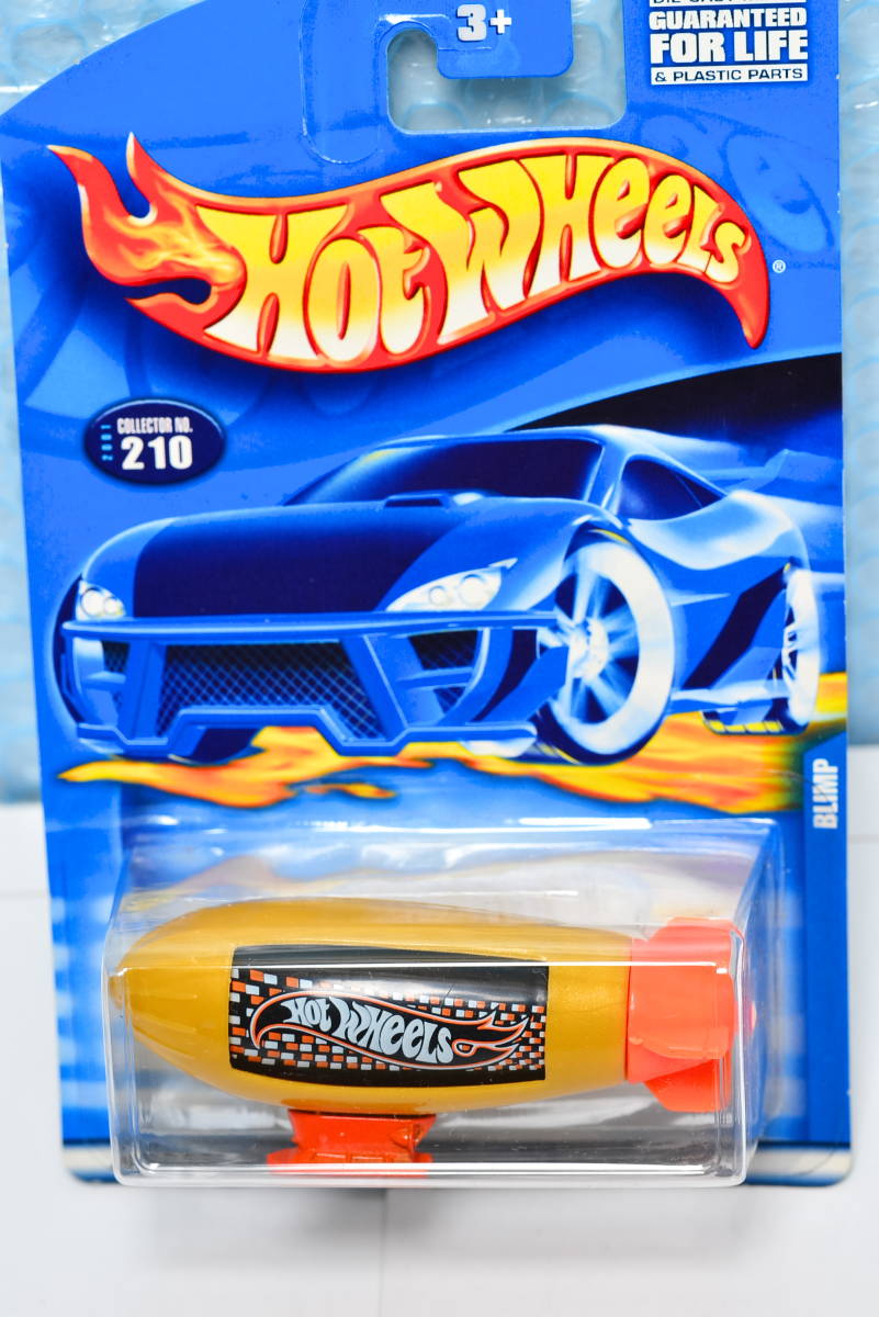 ★　未開封　マテル　ホットウィール（HotWheels)　2001年　BLIMP　 飛行船　#210　ミニカー_画像1