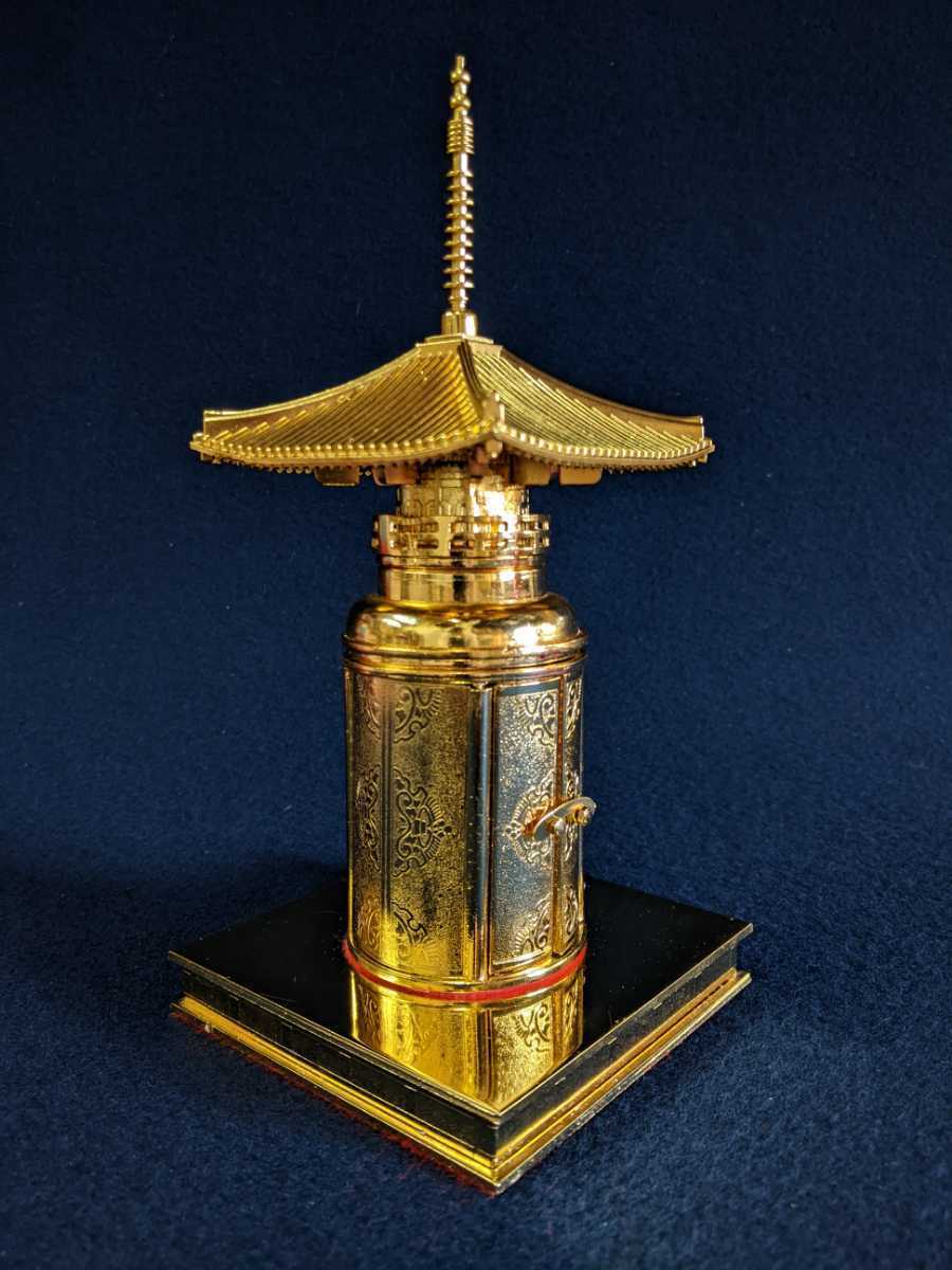 仏教美術 多宝塔 金鍍金 金属製 舎利塔 高23cm 重1.2Kg 黄金 仏具 仏教美術 多宝塔 金鍍金 金属製 舎利塔 高23cm 重1.2Kg 黄金 仏具