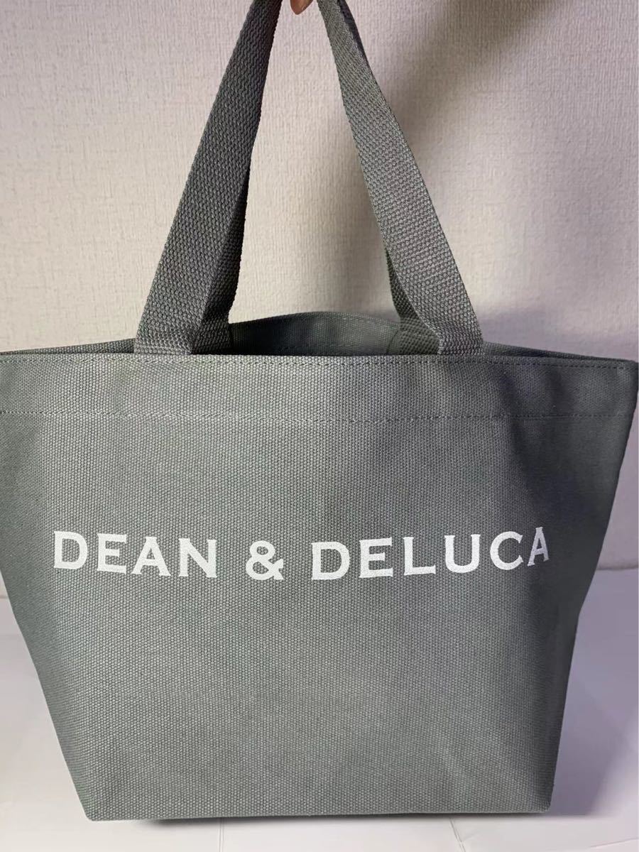 DEAN&DELUCA ディーン&デルーカ トートバッグ Sサイズ エコバッグ　ダークグレー