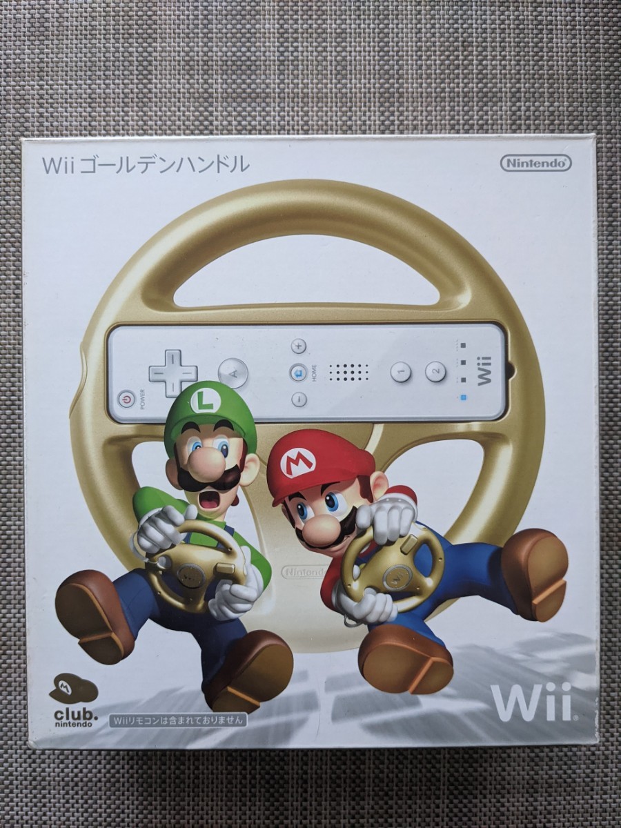 未使用 Wiiゴールデンハンドル クラブニンテンドー