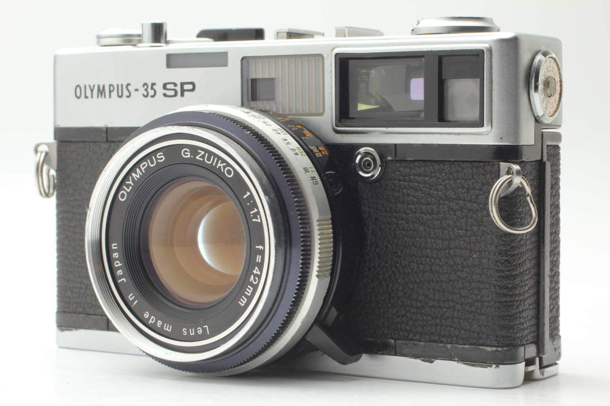 良品】Meter works! Olympus 35 SP Rangefinder Camera 42mm F/1.7 From JP  オリンパス レンジファインダー 243@Ab