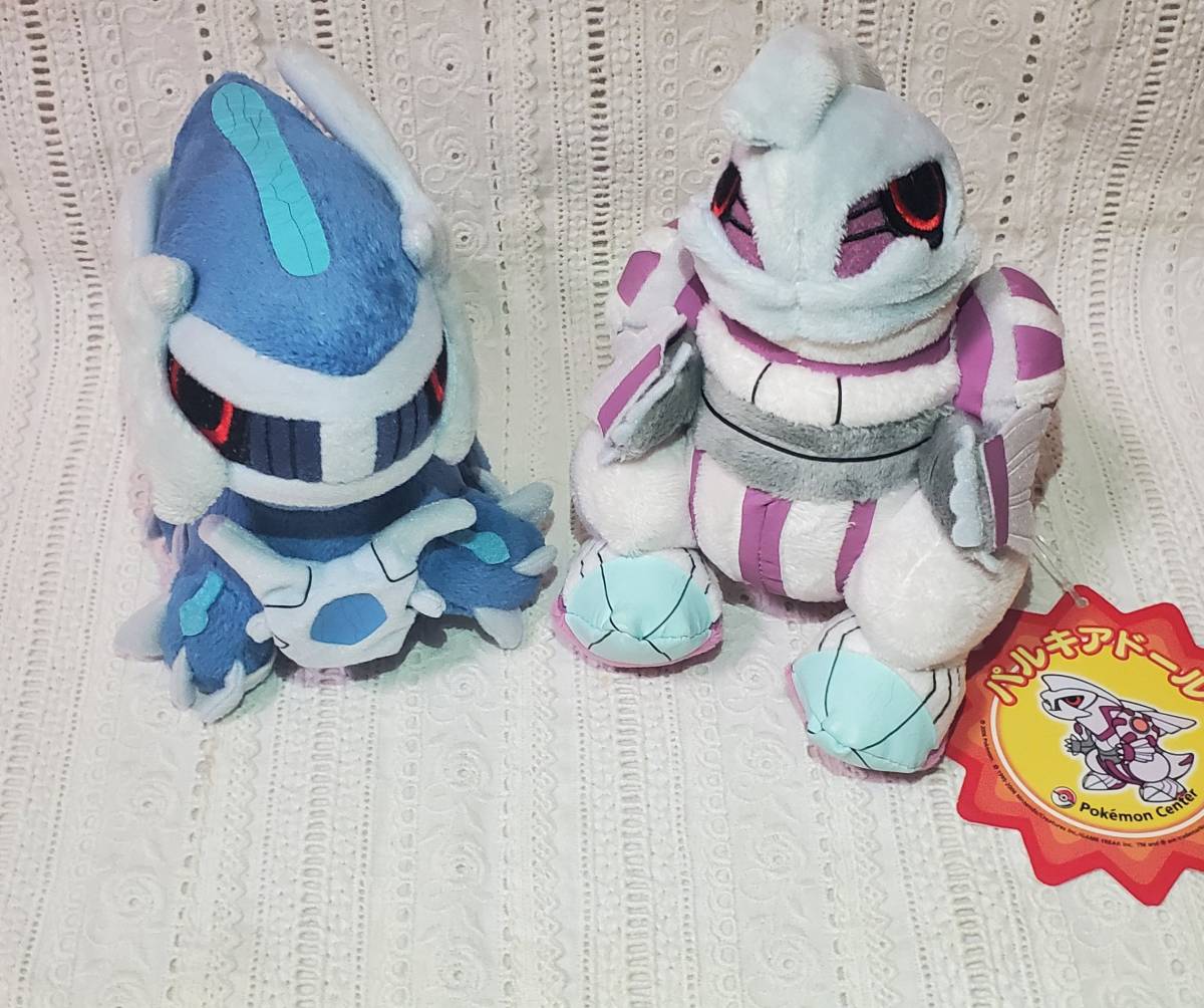 ポケモンセンター ぬいぐるみ☆ディアルガ パルキア ポケドール ポケモンセンター ぬいぐるみ☆ディアルガ パルキア ポケドール