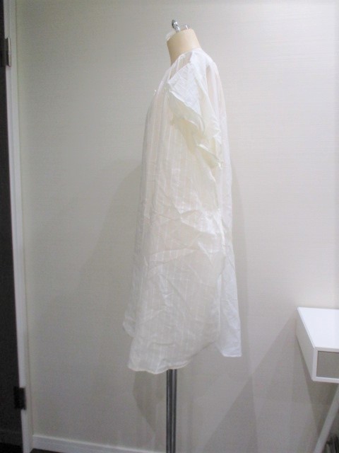  Tsumori Chisato хлопок шелк One-piece длинный блуза TSUMORI CHISATO сделано в Японии 