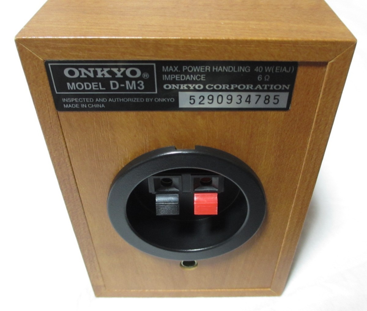 ONKYO オンキョー スピーカーシステム D-M3 3台セット 中古品