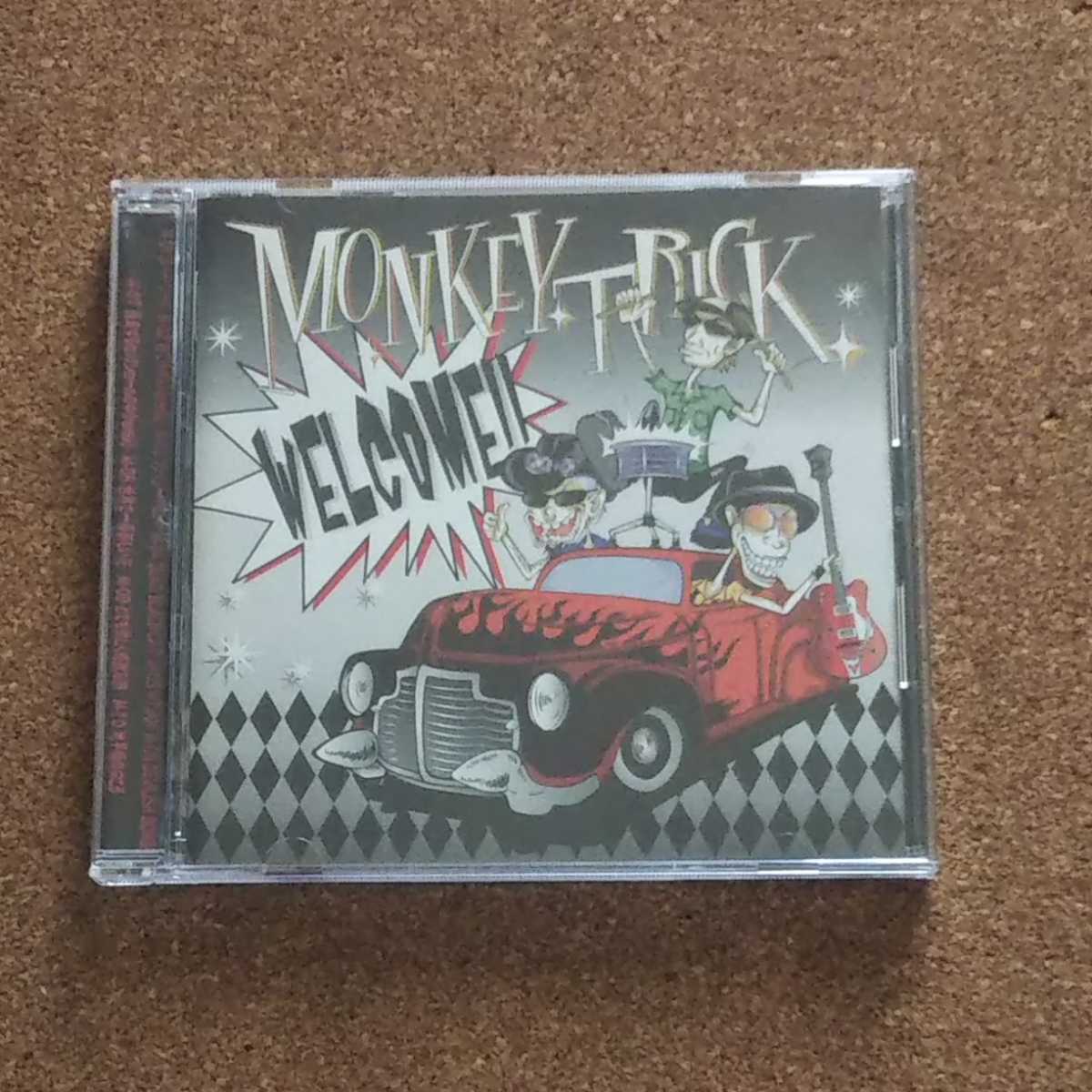 ◆CD◆MONKEY TRICK◆WILCOME◆モンキートリック◆鈴木晃二 ex DEEP◆ロカビリー◆_画像1