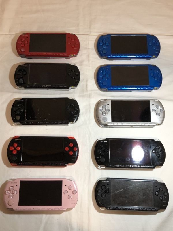 PSP 3000 10台 まとめ ジャンク 動作未確認