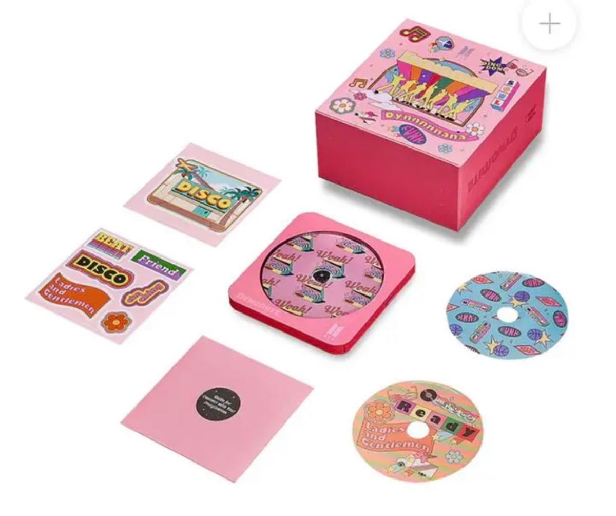 BTS DYNAMITE DVD CD プレイヤー pink 