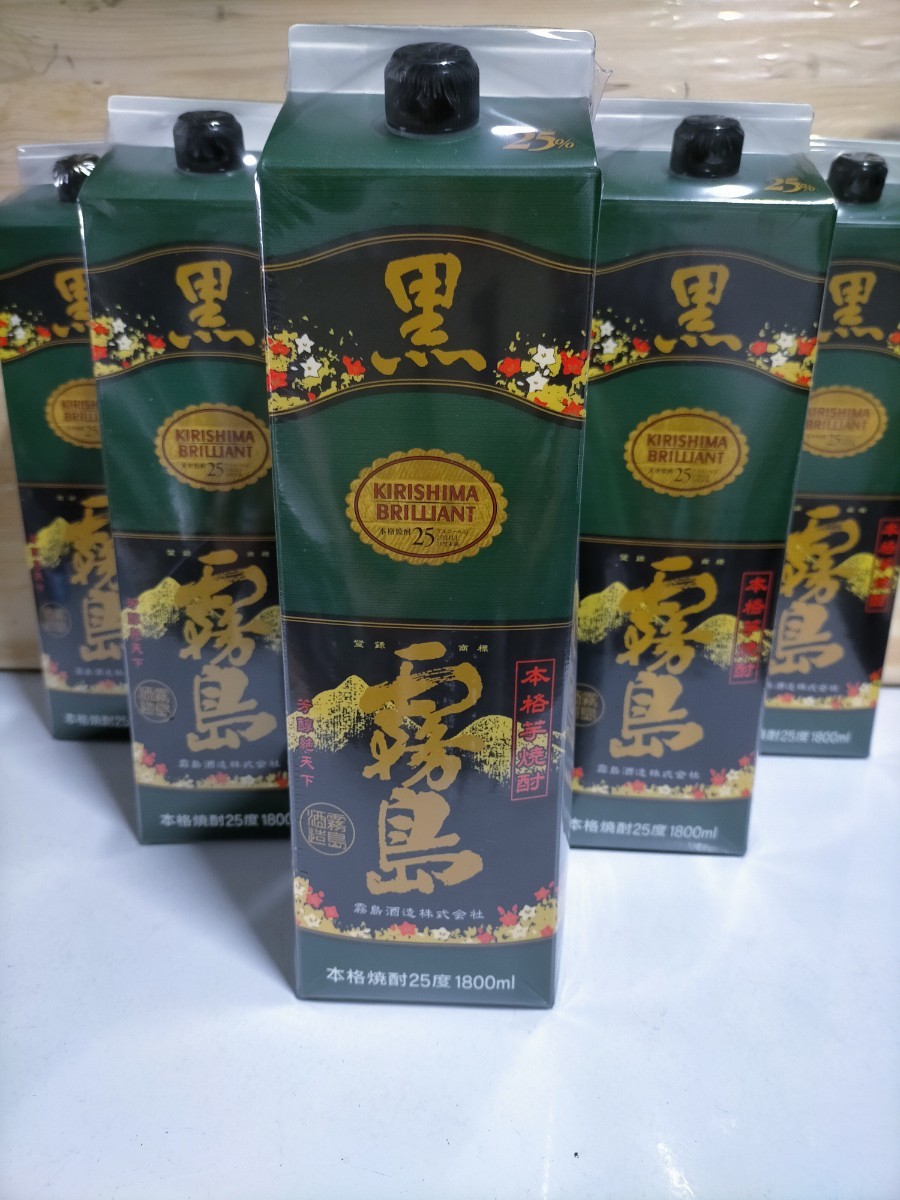 黒霧島 25度 1800ml 6本 | contifarma.pe