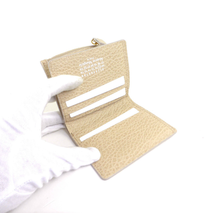 メゾン マルジェラ (Maison Margiela) レザー ジップ ウォレット