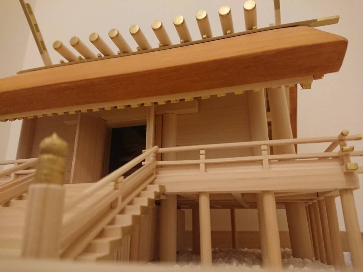 神明造り神社(模型) 神明造り神社(模型)