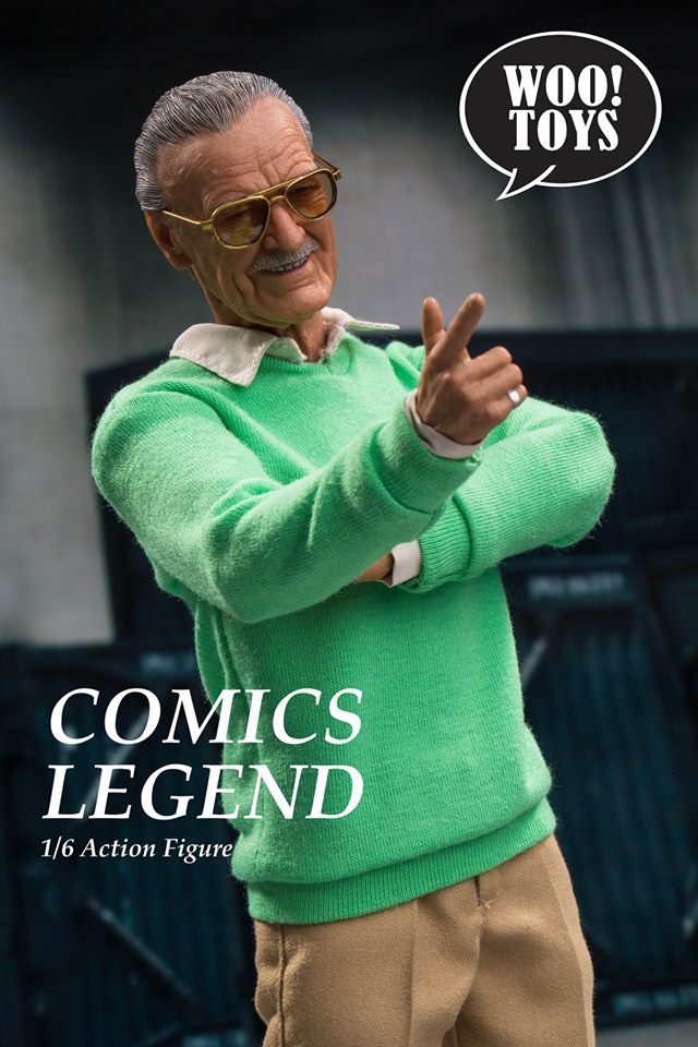 WOO Toys Movie * master-piece 1/6 Stan * Lee figure American Comics MARVEL ( inspection hot toys FLAGSET i8toys DAMTOYS verycool)