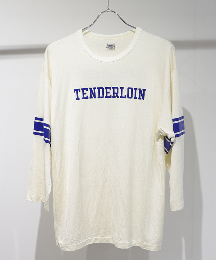 テンダーロイン T-NFL 3/4 ロゴフットボールTシャツ / S