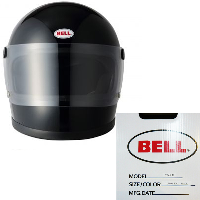1年保証』 BELL STARⅡ ベルスター2復刻フルフェイスヘルメット 