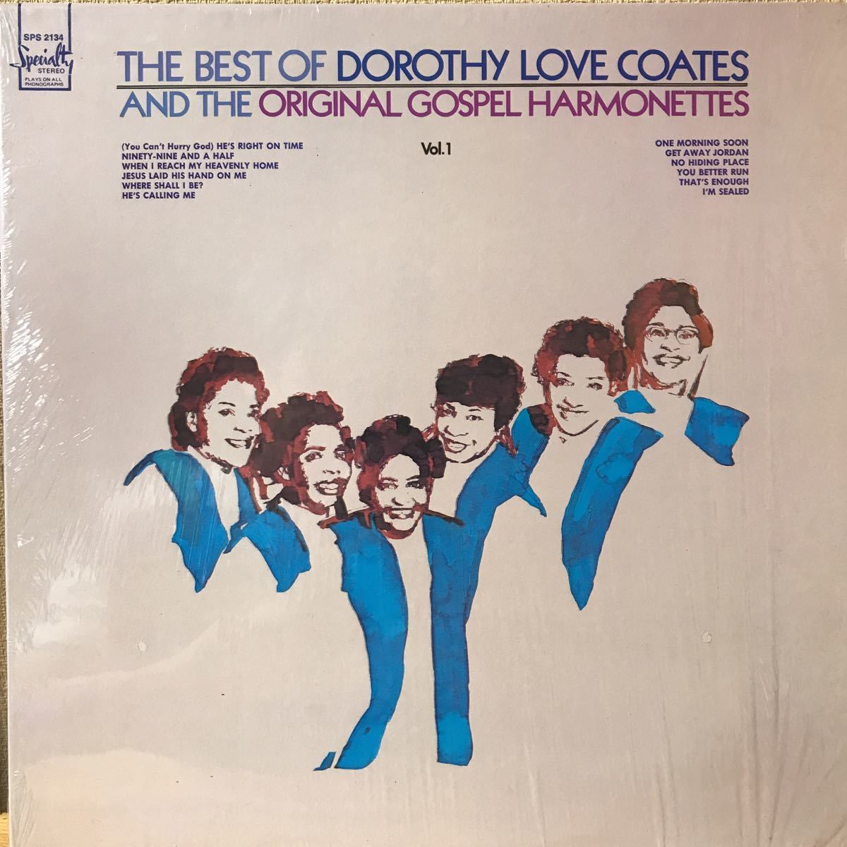 LP. Dorothy Love Coates And The Original Gospel Harmonettes Vol. 1 USオリジナル_画像1