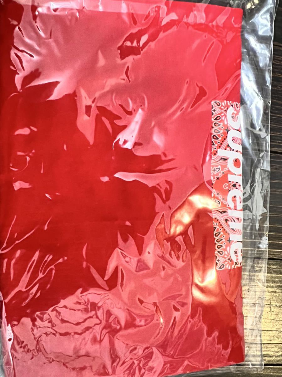 supreme bandana box logo tee シュプリーム　バンダナ　　ペイズリー　ボックス　ロゴ　Ｔ　未開封　未使用品_画像3