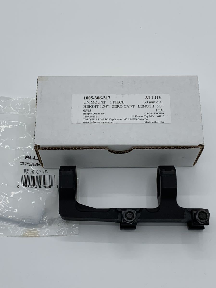 実物 BADGER ORDNANCE マウント USMC 海兵隊 MARSOC Marine Raider PTW