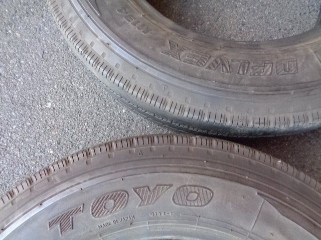 ヤフオク! - BS R202 2本 TOYO DELVEX M134 4本 175/75R15 10...