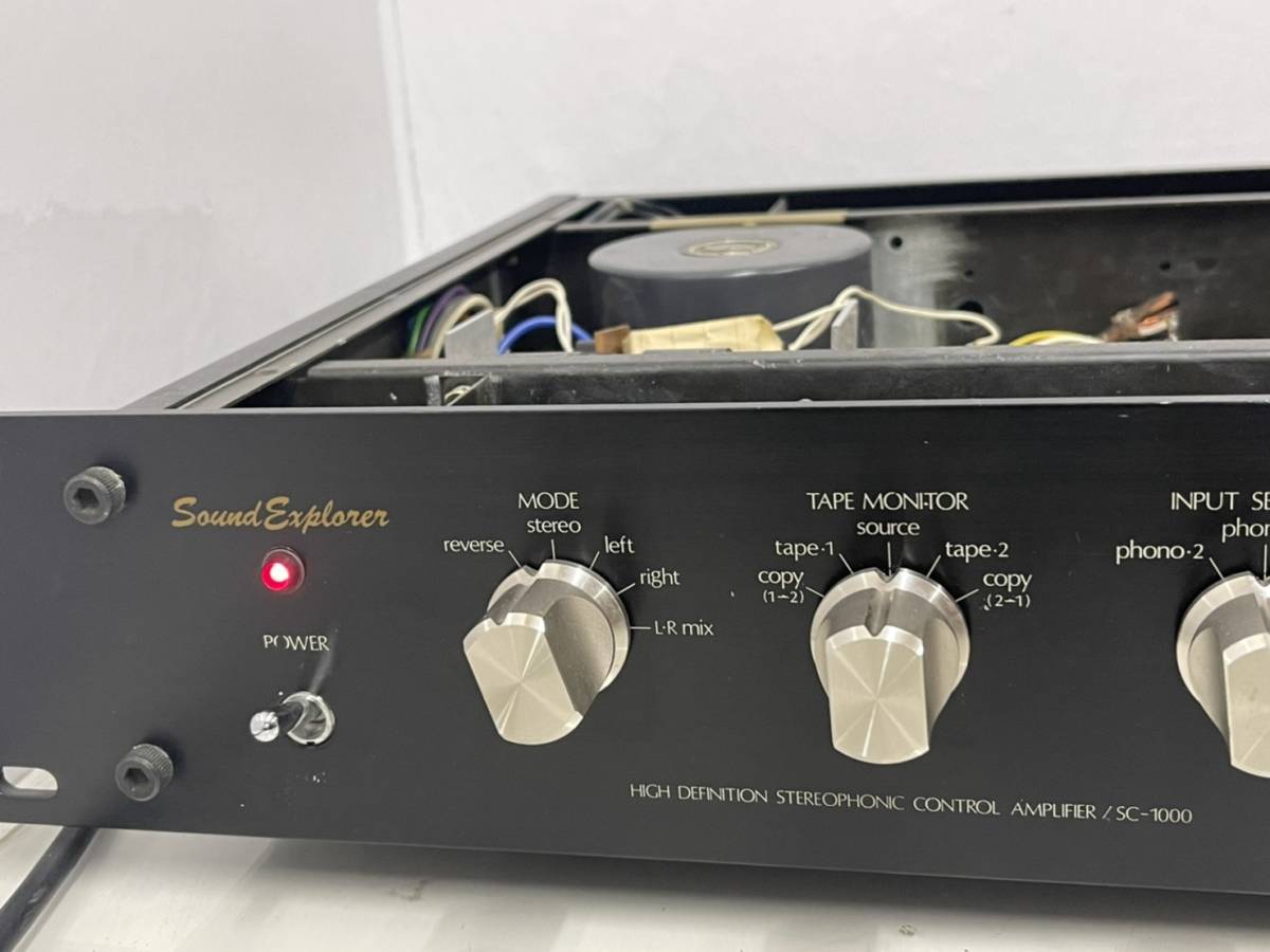 Yahoo!オークション - SOUND EXPLORER プリアンプ SC-1000 Yahoo!オークション - SOUND EXPLORER プリアンプ SC-1000