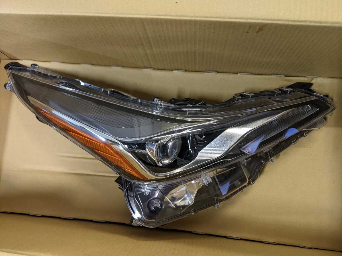美品ステー破損ナシ 後期 打刻D プリウス ZVW50 ZVW51 ZWV55 LED 右