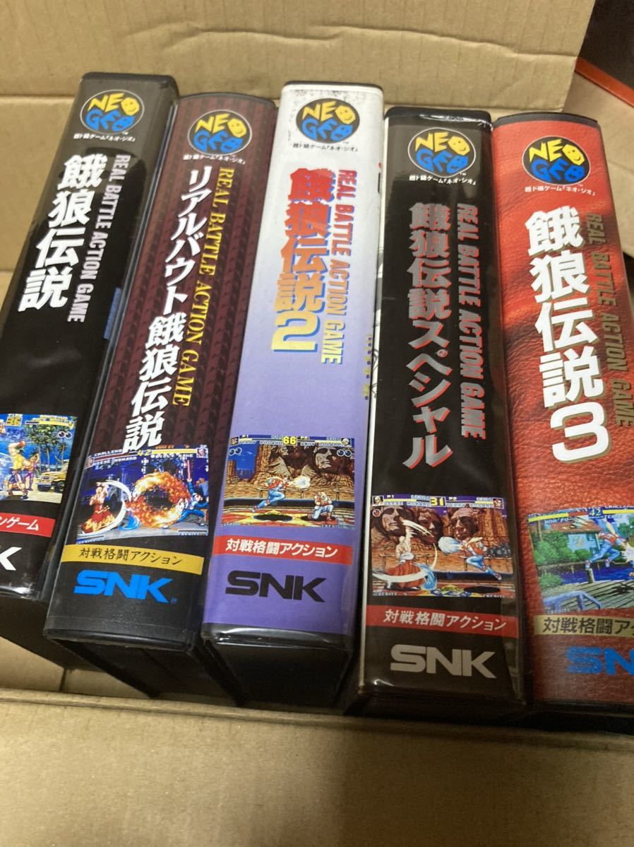 2021春夏新作】 neogeo 餓狼伝説スペシャル 他7個セット 動作確認済み
