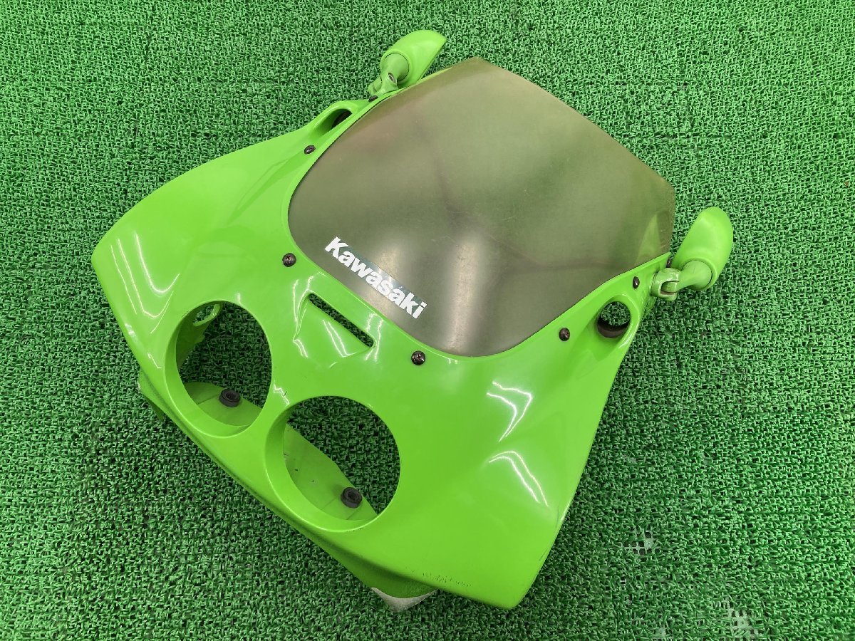 z750fx ? Kawasaki カウル ヘッドカウル アッパーカウル 緑 | www