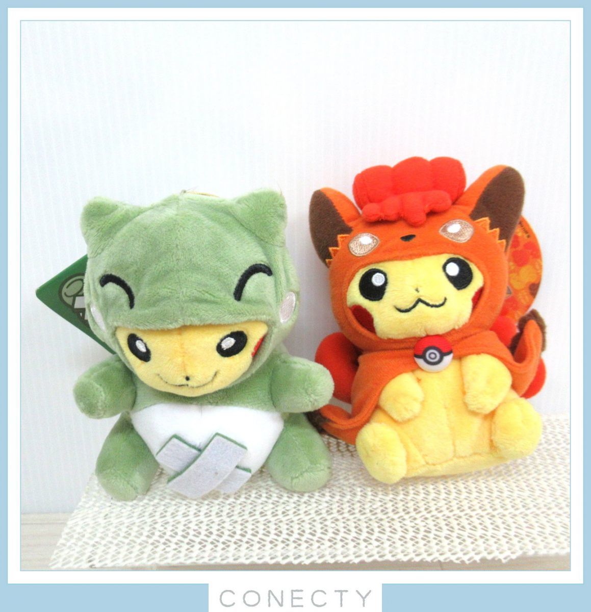 良品】 ポケモンセンター ピカチュウ ぬいぐるみ マスコット6点 良品】 ポケモンセンター ピカチュウ ぬいぐるみ マスコット6点