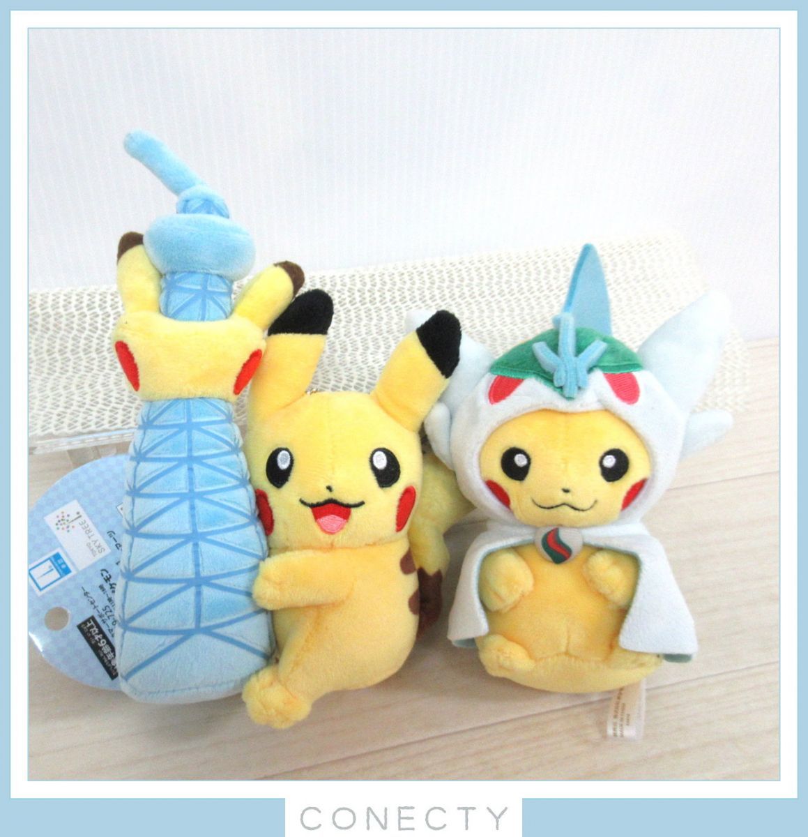 良品】 ポケモンセンター ピカチュウ ぬいぐるみ マスコット6点 良品】 ポケモンセンター ピカチュウ ぬいぐるみ マスコット6点