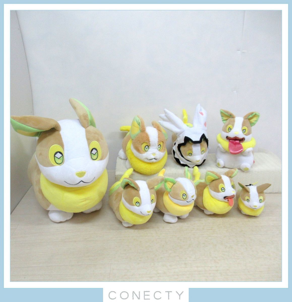 ポケモン ワンパチ ぬいぐるみ 8点セット /等身大 センター T ポケモン ワンパチ ぬいぐるみ 8点セット /等身大 センター T