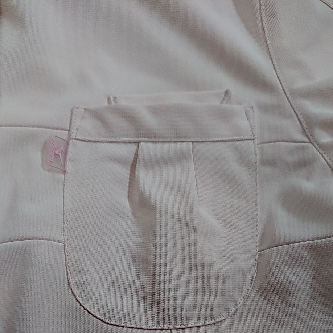 CHITOSE ミズノ製 ナース服 ナースワンピース 医療服 ピンク Lサイズ MZ0042 