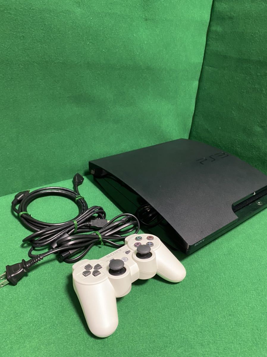 PS3本体 PlayStation3 プレイステーション3 CECH-2000A SONY ブラック PlayStation ソニー 美品　動作良好　120g 1円スタート_画像2