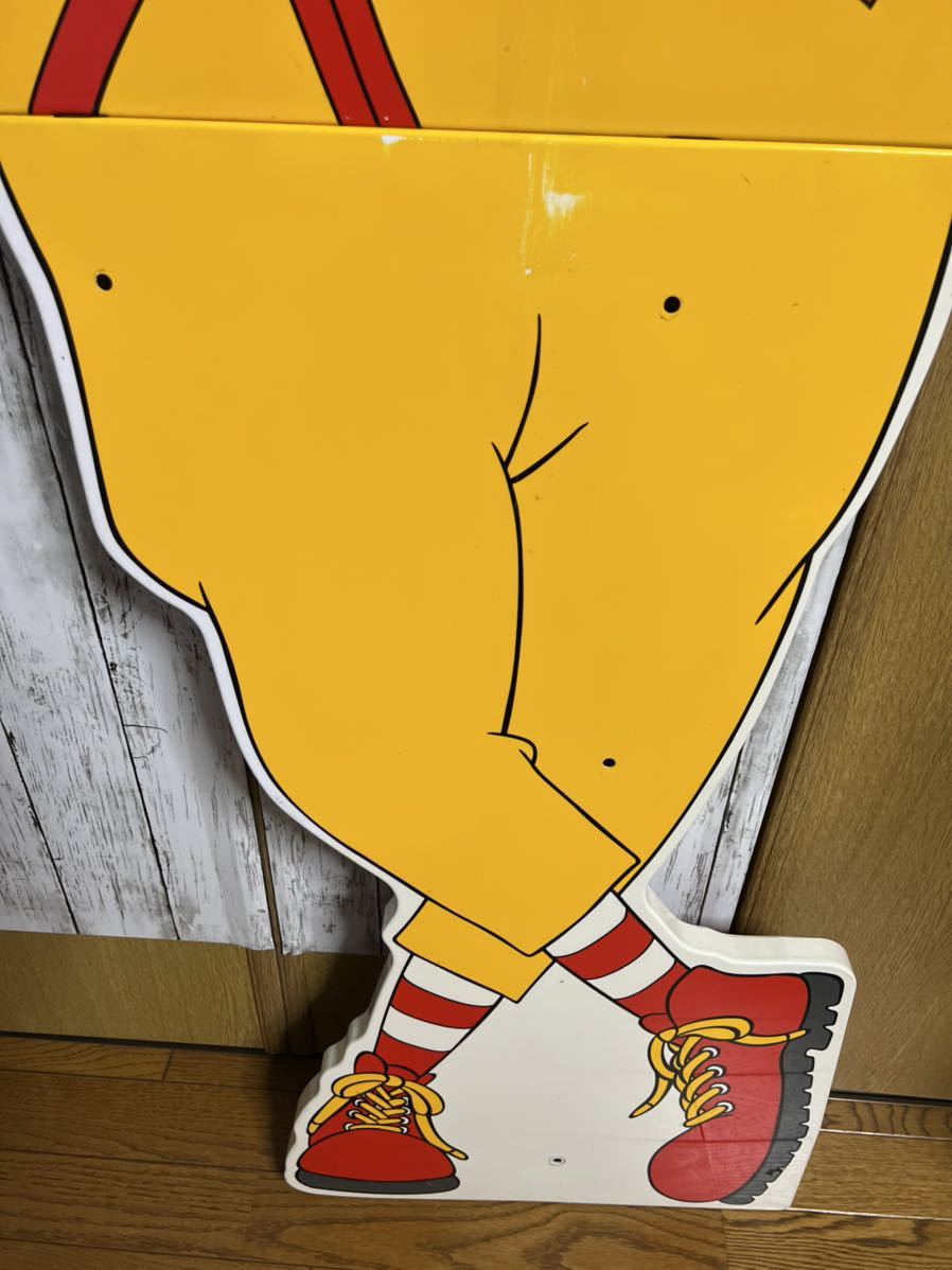 希少 非売品 マクドナルド ドナルド 看板 等身大パネル _画像6