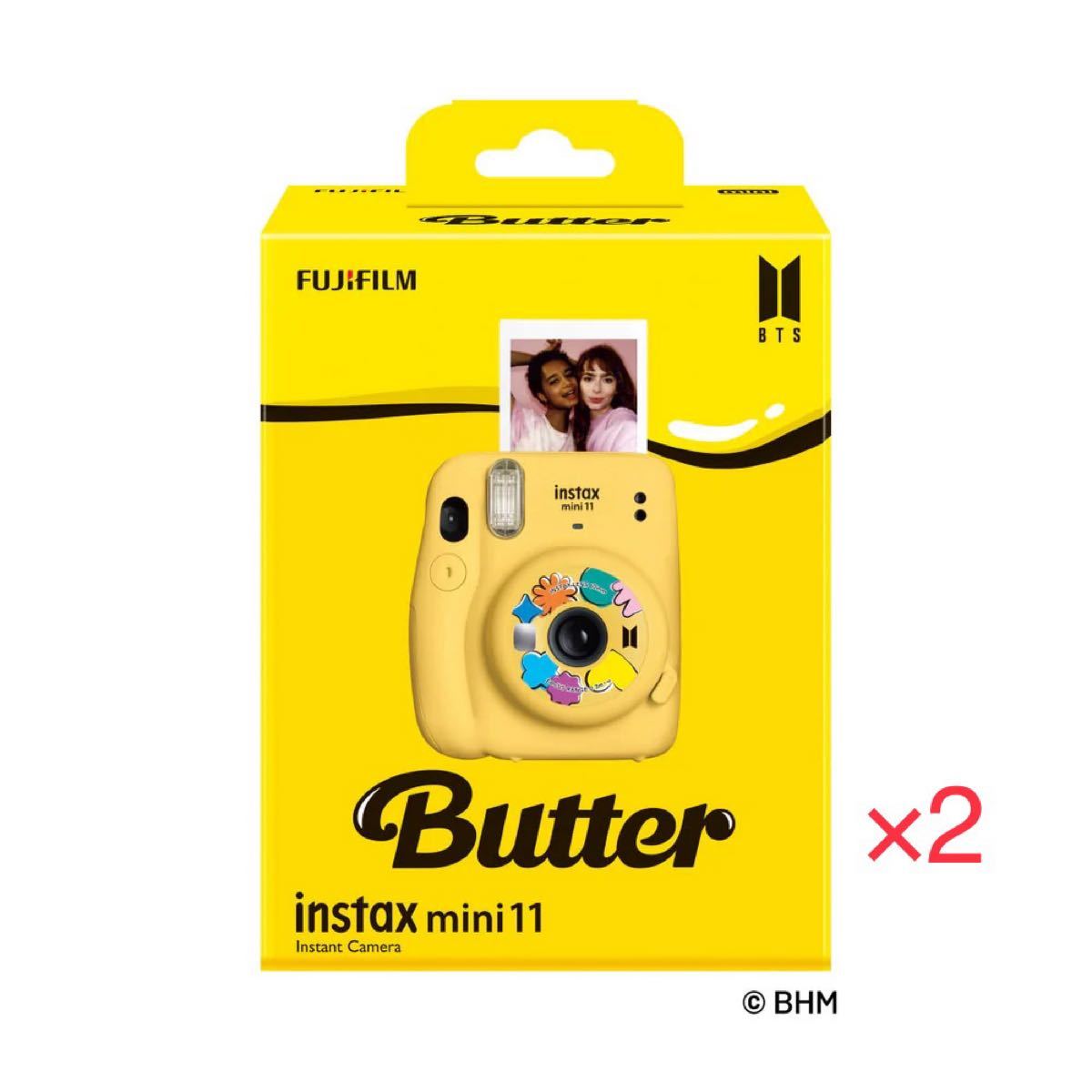 BTS「Butter」チェキ instax mini 11 本体＋フィルムセット｜PayPayフリマ