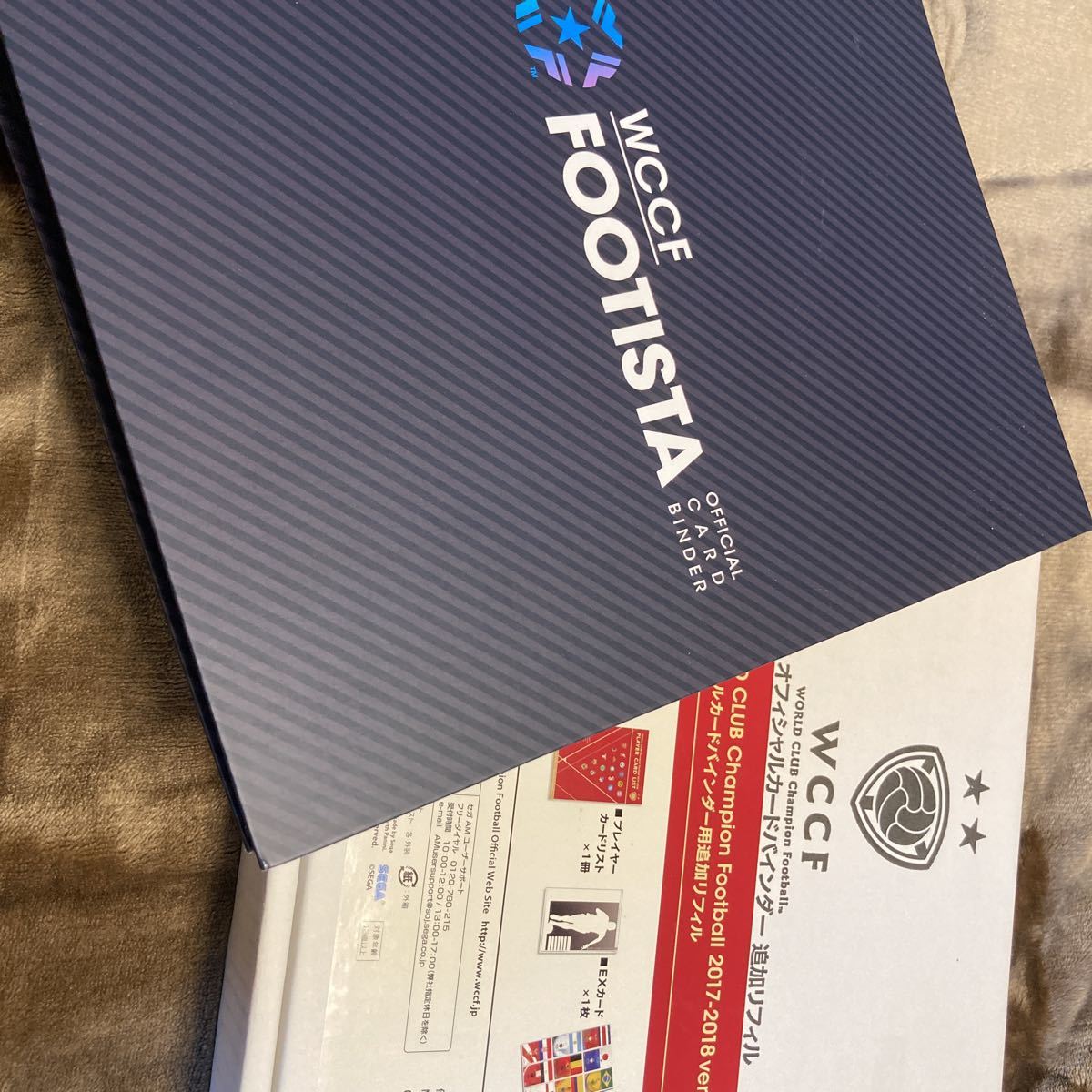 送料込/WCCF FOOTISTA公式バインダー+WCCF17-18追加リフィル 送料込/WCCF FOOTISTA公式バインダー+WCCF17-18追加リフィル