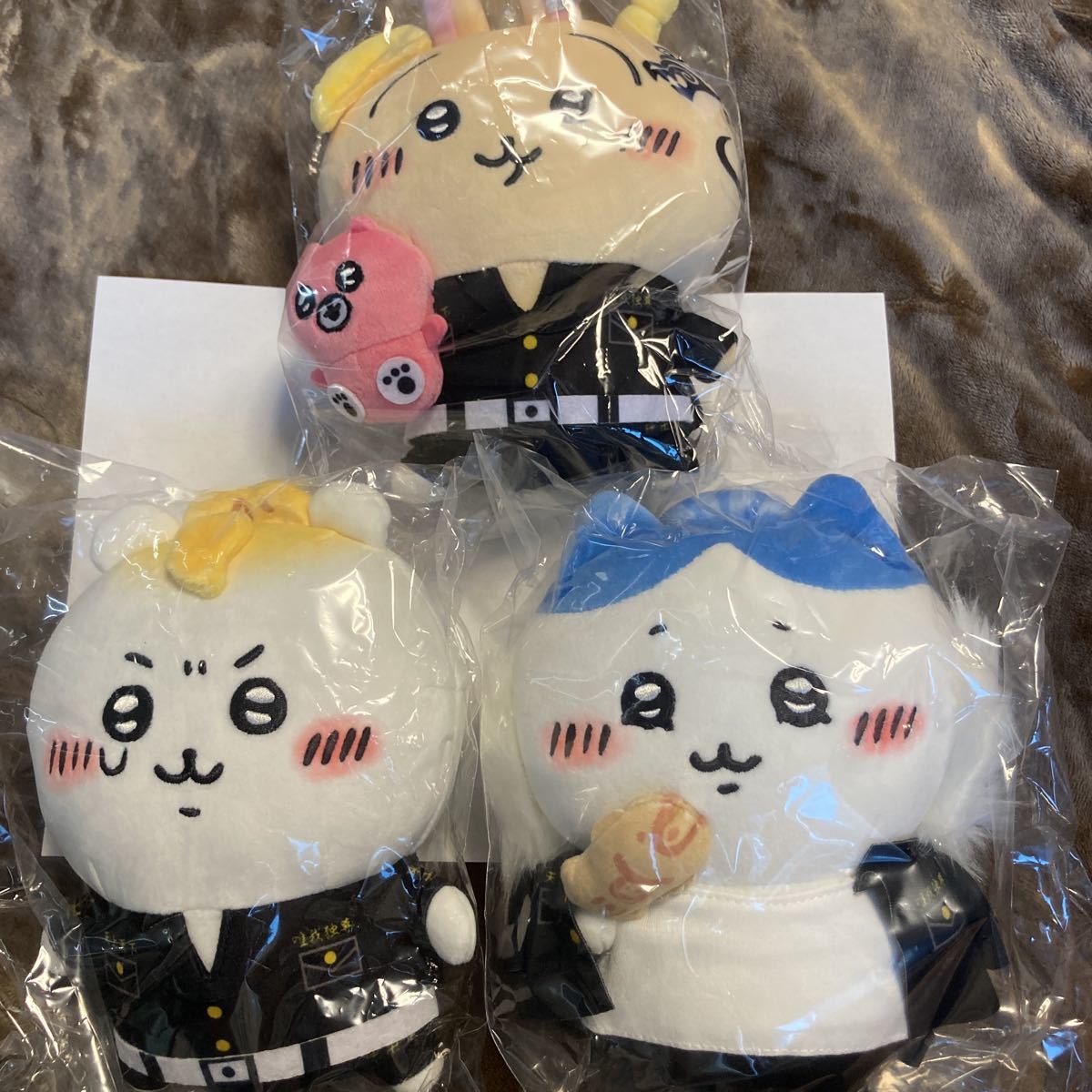 ちいかわ・東京卍リベンジャーズコラボ ぬいぐるみ 3体セット ちいかわ・東京卍リベンジャーズコラボ ぬいぐるみ 3体セット