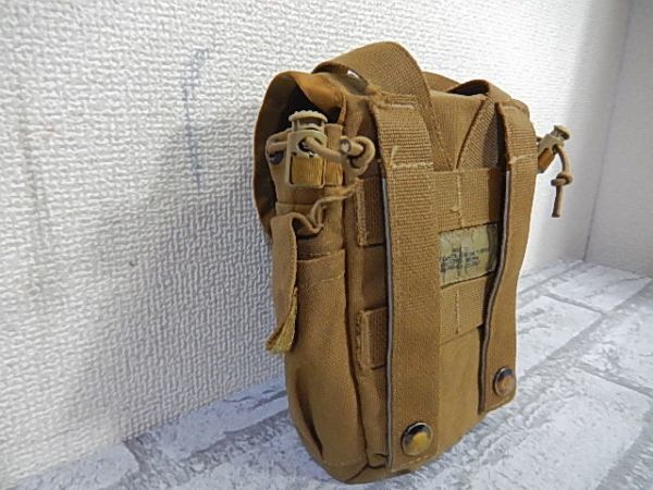 K25 popular! beautiful goods!* coyote 1QT can tea n pouch * the US armed forces * outdoor! camp! airsoft! utility pouch!