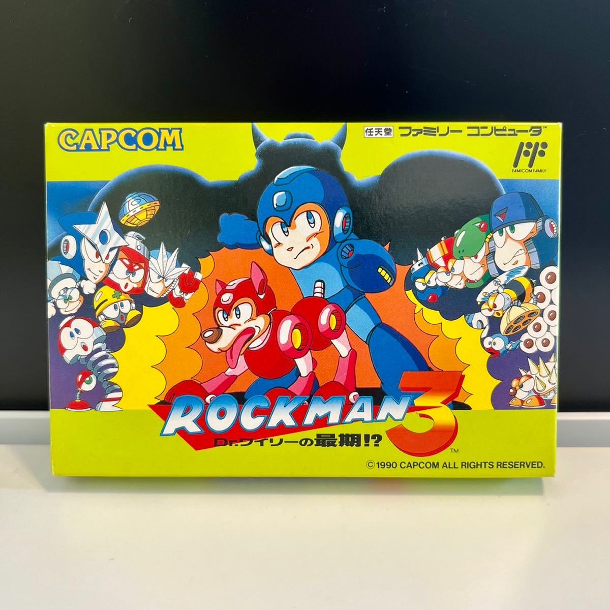 Yahoo!オークション - FC ファミコンソフト ロックマン3 ROCKMAN3 D...