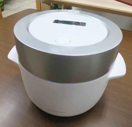 BALMUDA バルミューダ 3合炊き 電気炊飯器 The Gohan K03A-WH