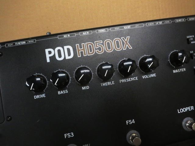 ジャンク 現状 LINE6 POD HD500X マルチエフェクター ジャンク 現状 LINE6 POD HD500X マルチエフェクター