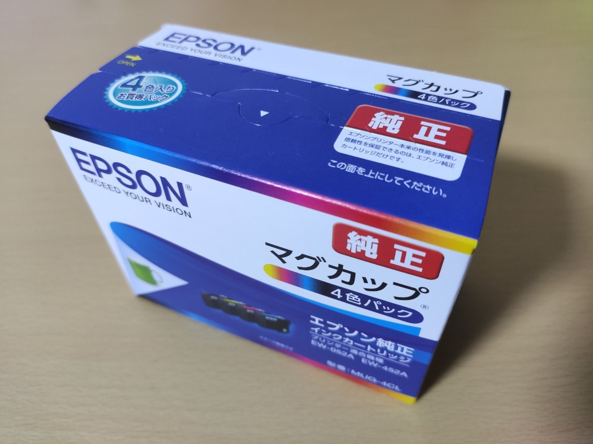 EPSON エプソン 純正インク マグカップ MUG-4CL 4色マルチパック
