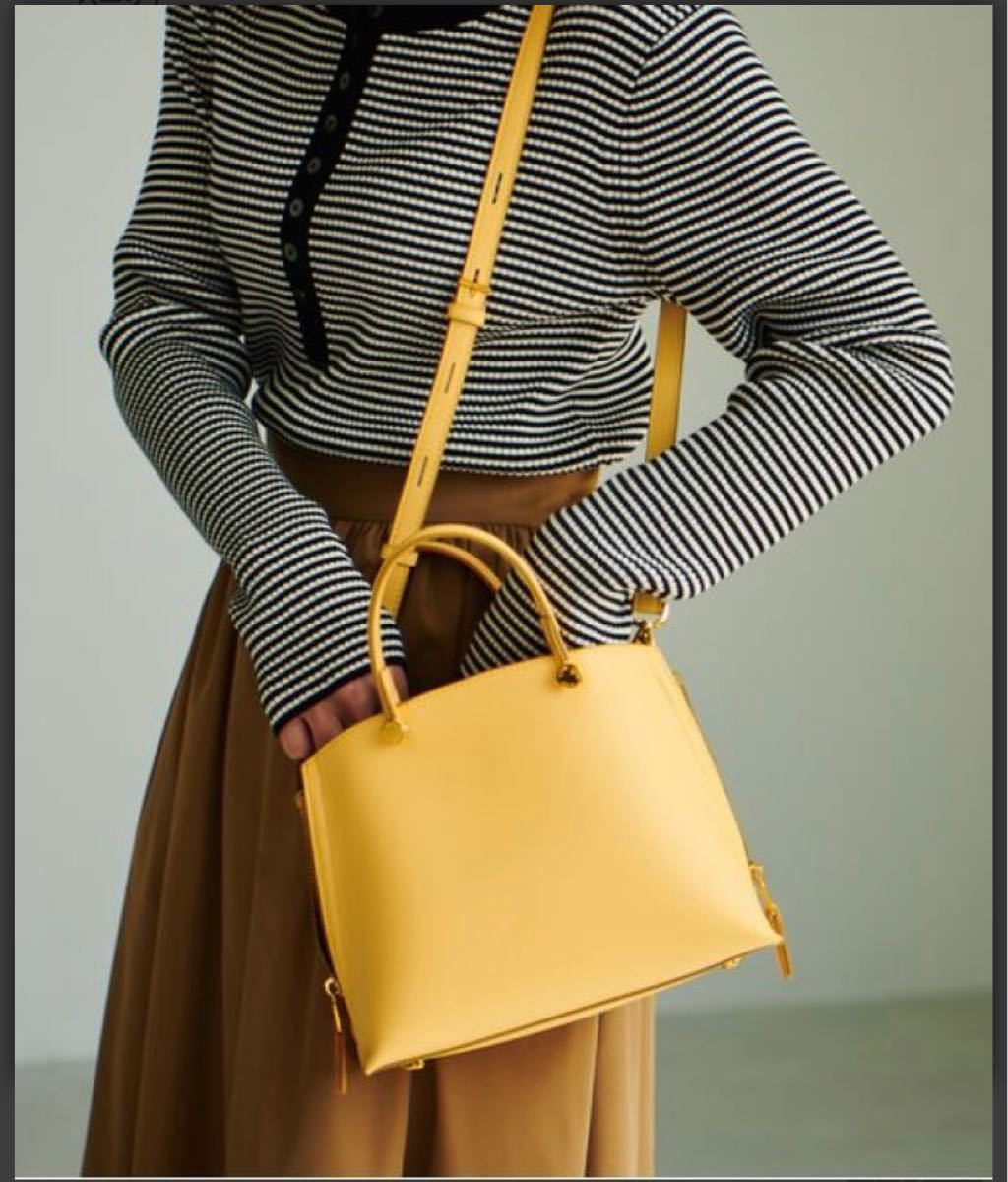 未使用品 E'POR Y bag Mini(サイドジップミニショルダーバッグ