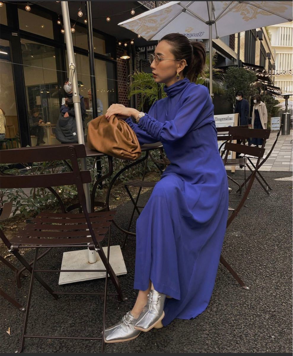 AMERI COLORFUL ELEGANT DRESS Ameri COLORFUL ELEGANT DRESS ピンク Mサイズ(Ameema Teapink